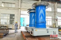 中国首套特高压柔直换流变压器局放试验